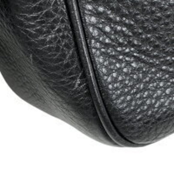 Gucci Tassel Bag Soho Interlocking Black GG Leather Shoulder - Picture 3 of 7